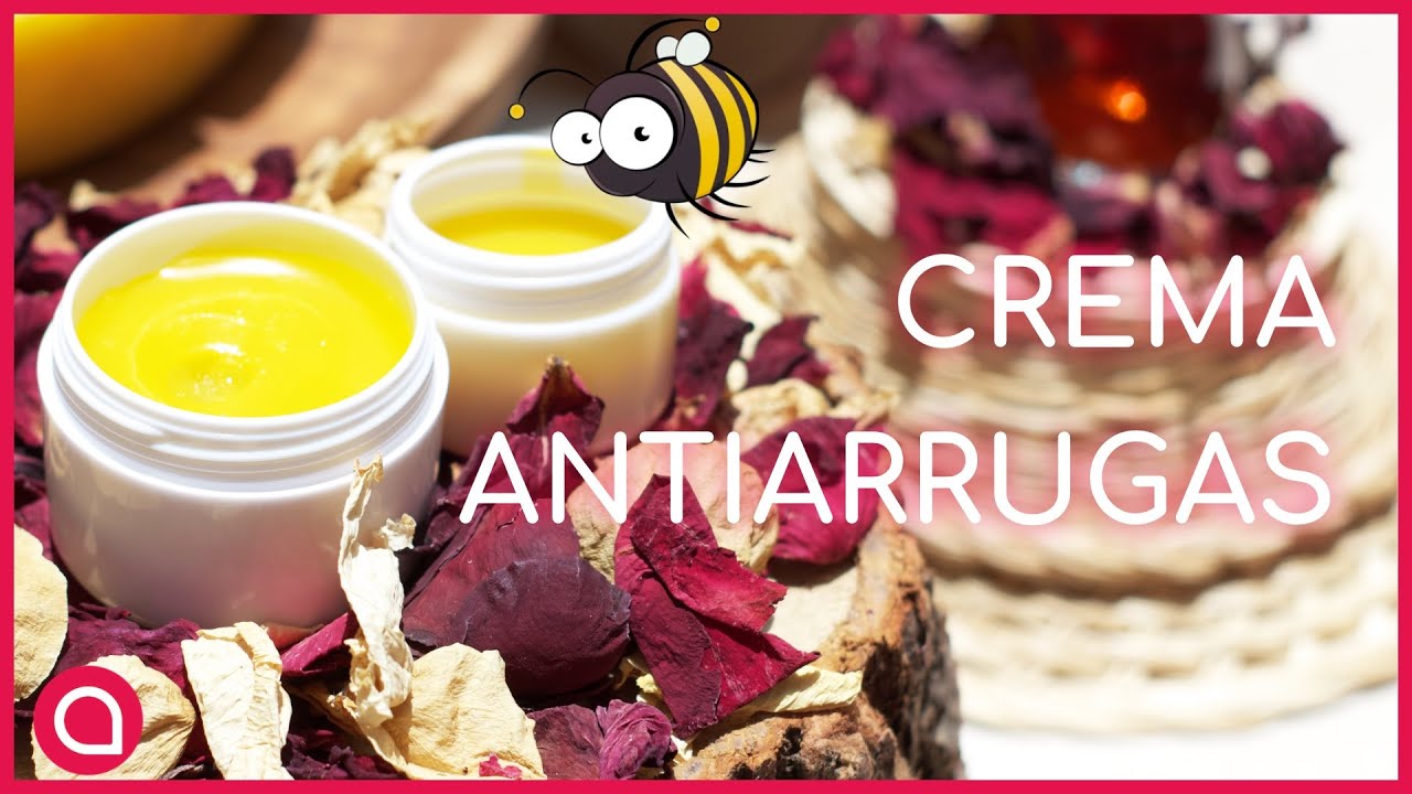 ✅ Crema ANTIARRUGAS natural con Cera de ABEJA