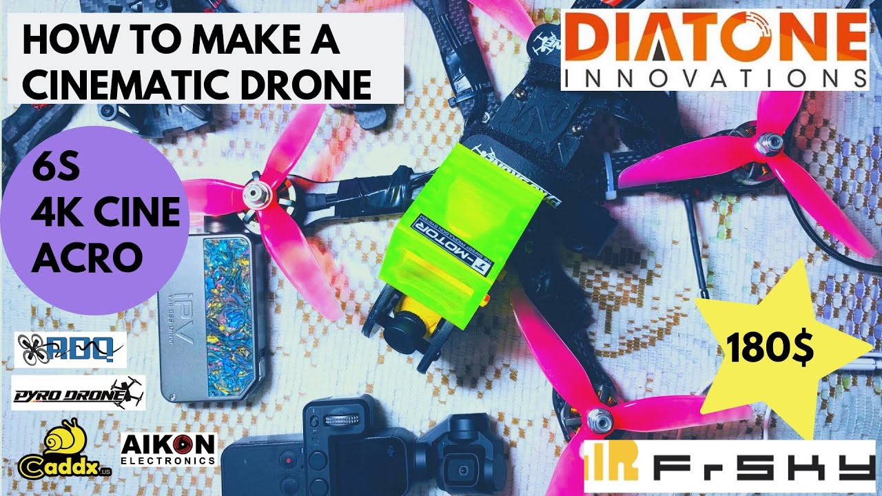 how to build a drone from scratch in 2020| diatone mamba f405 mk2