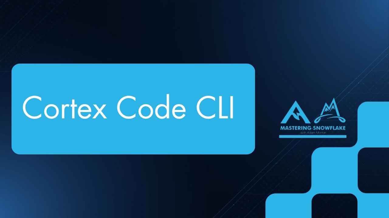 Snowflake Cortex Code CLI: Полное руководство по установке + Как создать пользовательские навыки ...