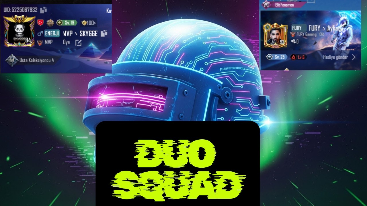 1FURY 1MVP AKIL OYUNLARI İMKANSIZ WİN DUO SQUAD..
