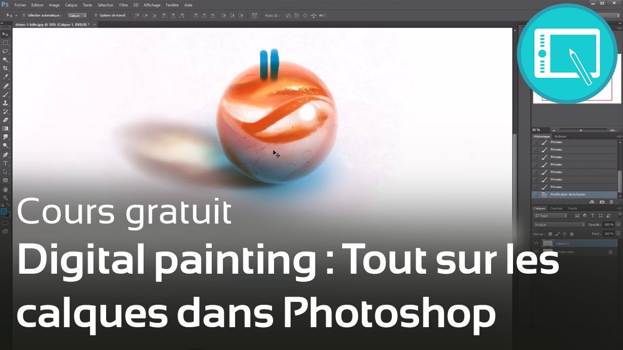 TUTO : Tout sur les calques dans Photoshop [Prog 1-Chap 1]