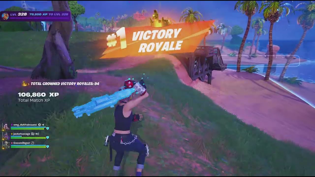 Fortnite reload zero build with the squad and a fill mate 