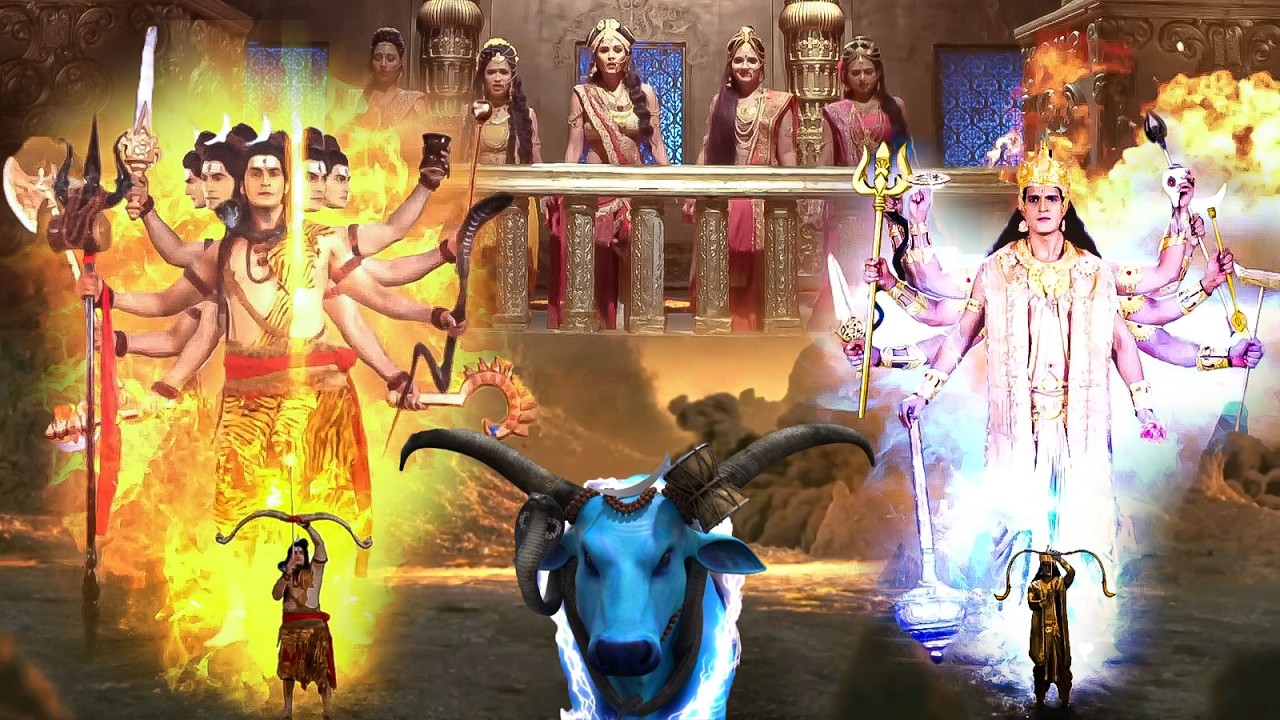 Maha Epiosode: महादेव और विष्णु के बीच क्यों हुआ युद्ध | Mata Ki Shakti | #serial #drama