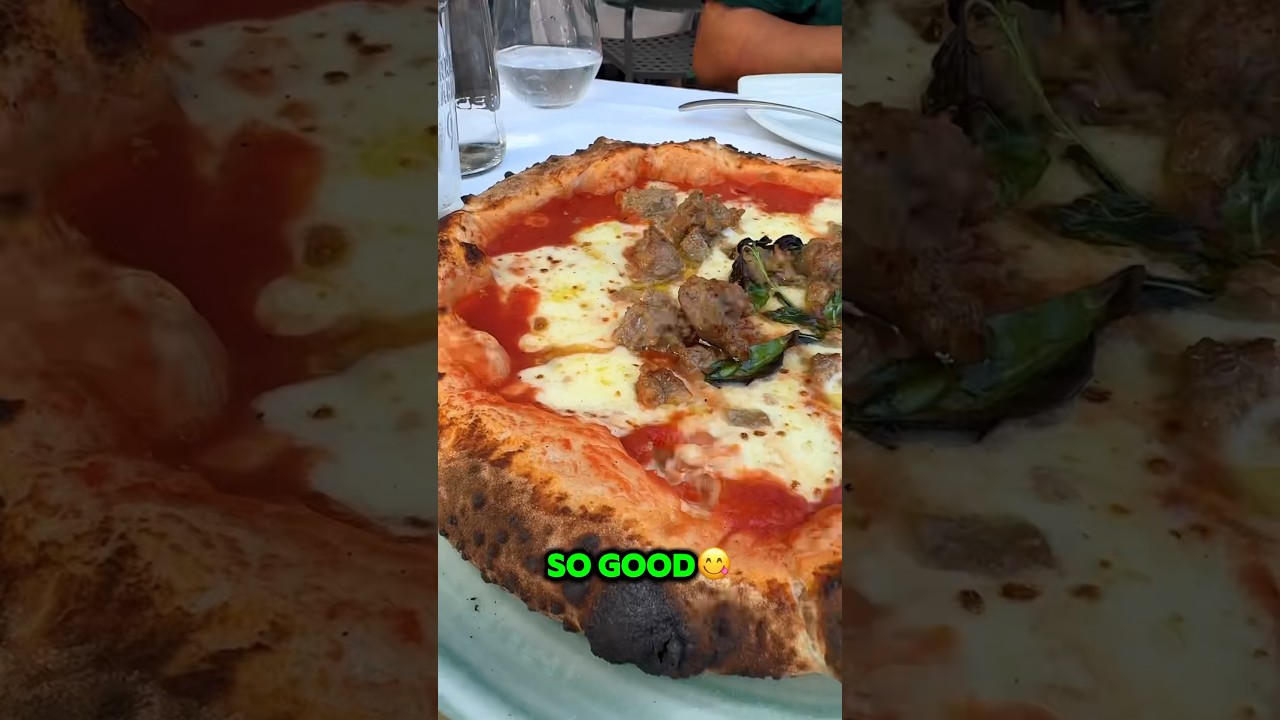 We try local pizza in Bolzano Italy #pizza #italyfood #shorts #italy #bolzano #wheretoeat #pasta
