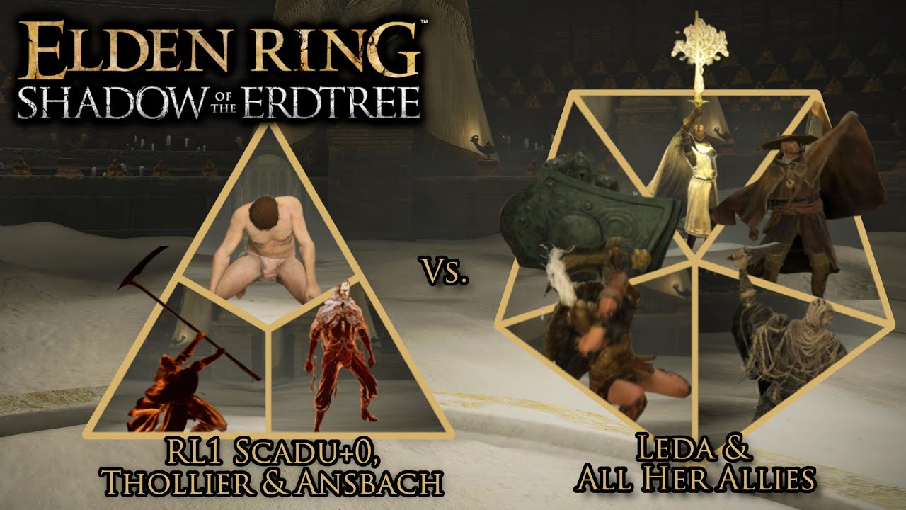 ELDEN RING - Leda and all her Allies RL1 Scadu+0