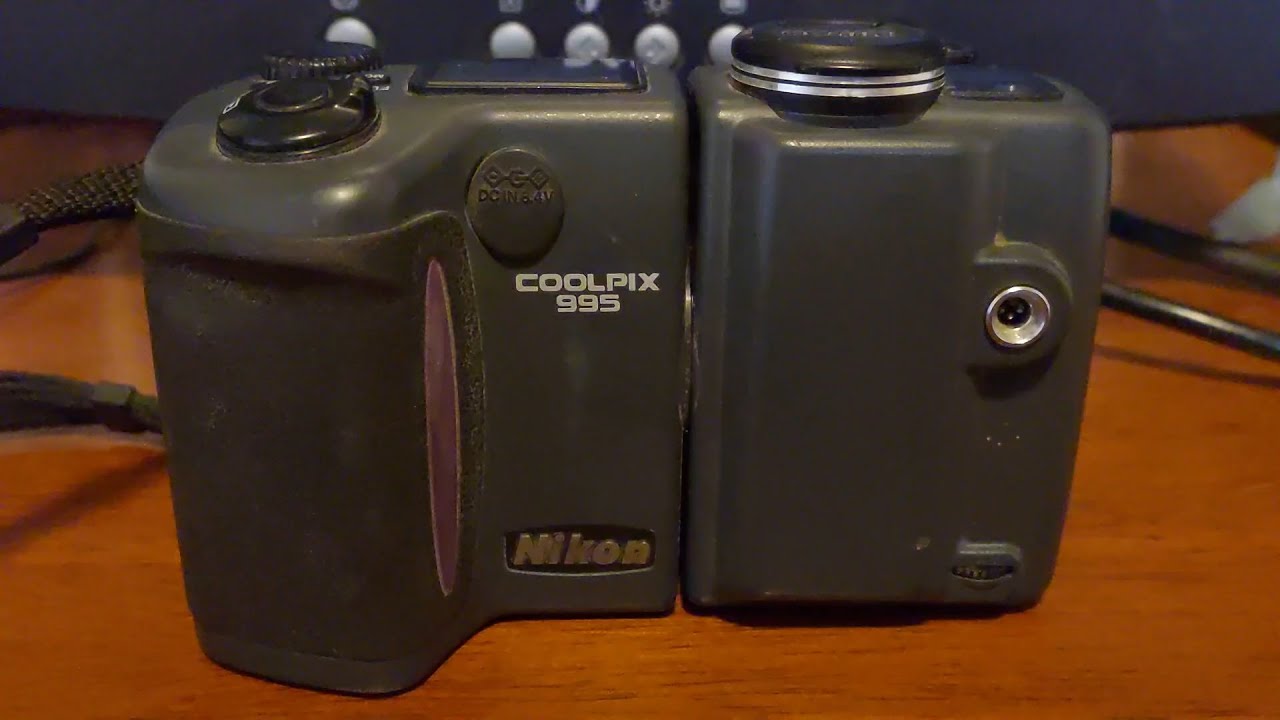 An Odd Looking Nikon Coolpix Digital Camera - Nikon Coolpix 995