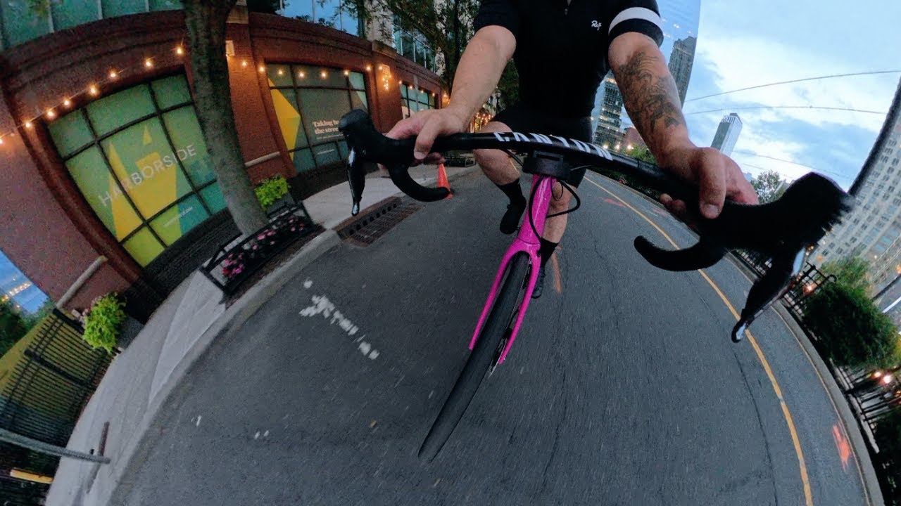 25-Minute Chill Ride Through Jersey City | 4K Cycling POV