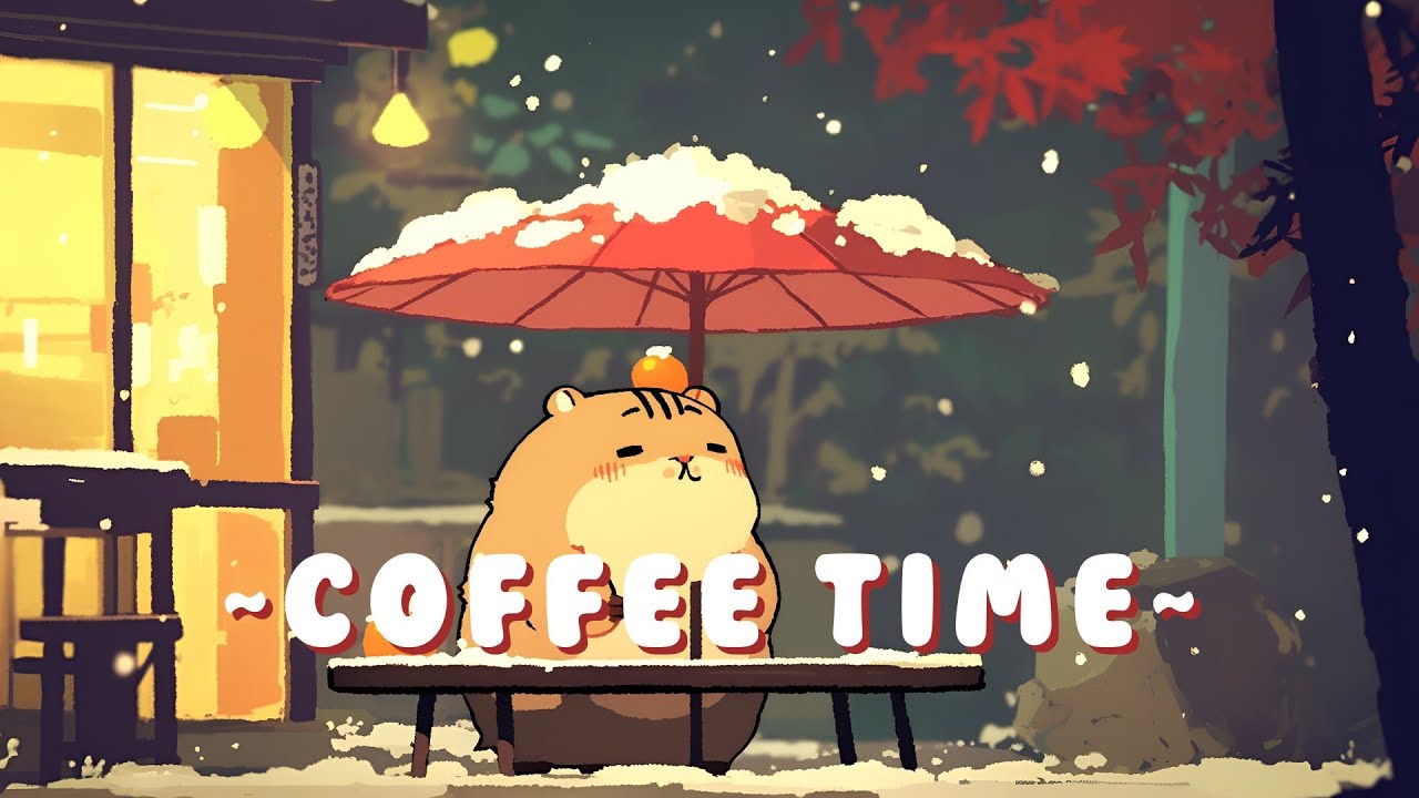 Capybara Study Beats - Peaceful Lofi Hip Hop Beats ~ Cozy Atmosphere ~ 🦫 🎮 ☕