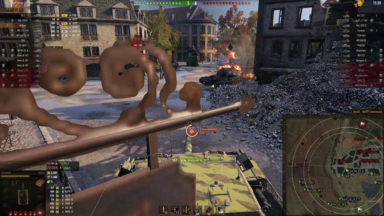 World of tanks - Badger the British brawler tank