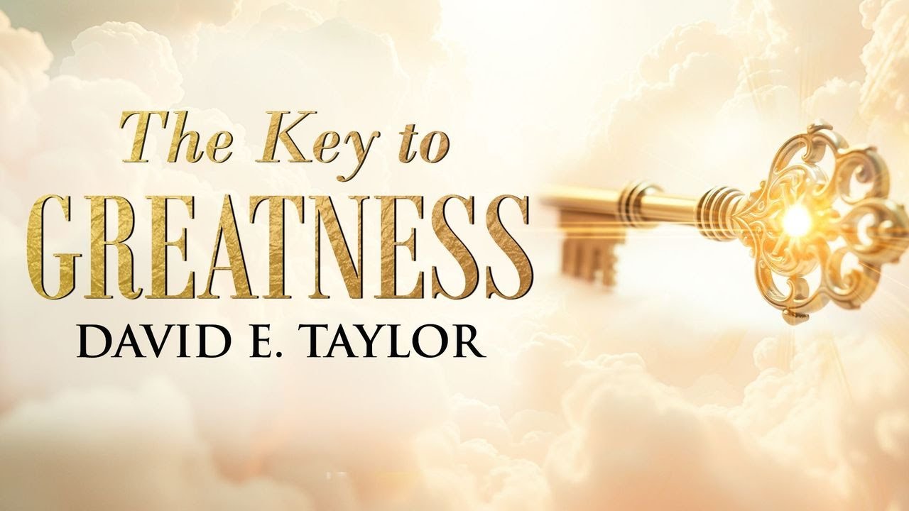 The Key to Greatness Pt. 1 - David E. Taylor