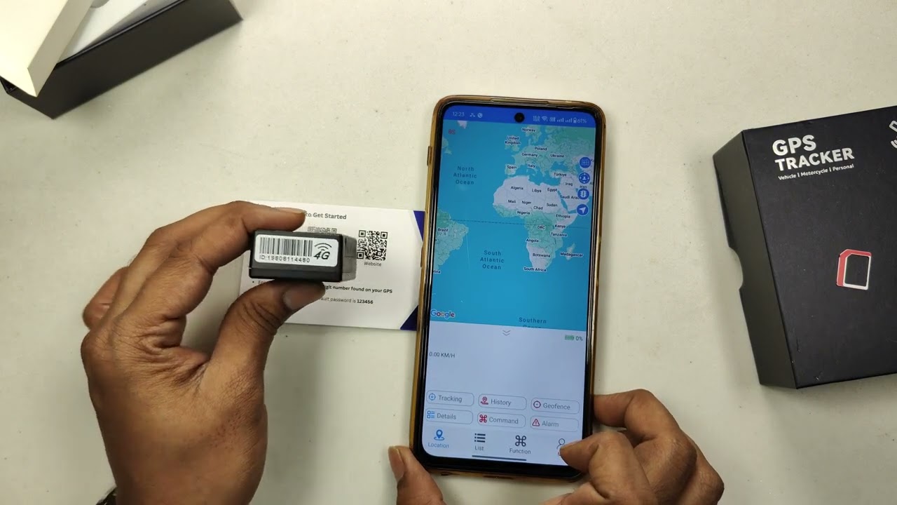 AUSHA GF-33 GPS TRACKER | 4G CONNECTION | ACCURATE LOCATION | APP CONNECTION