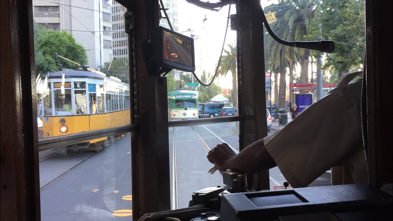 Riding Market Street Railway Peter Witt Milan Streetcar 1893 (Wharf -Castro) Full Journey