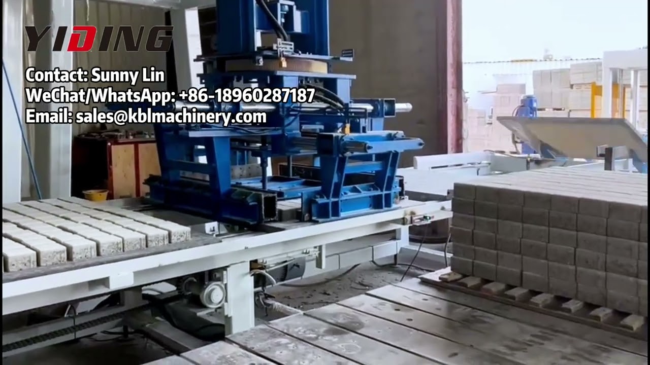 From brick forming to curing transfer, this turnkey intelligent manufacturing line