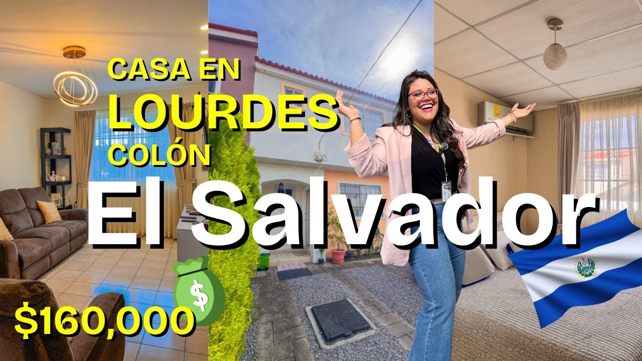 MODERNA ¡¡CASA EN VENTA!! EN RESIDENCIAL LAS ACACIAS, LOURDES COLÓN EL SALVADOR🇸🇻