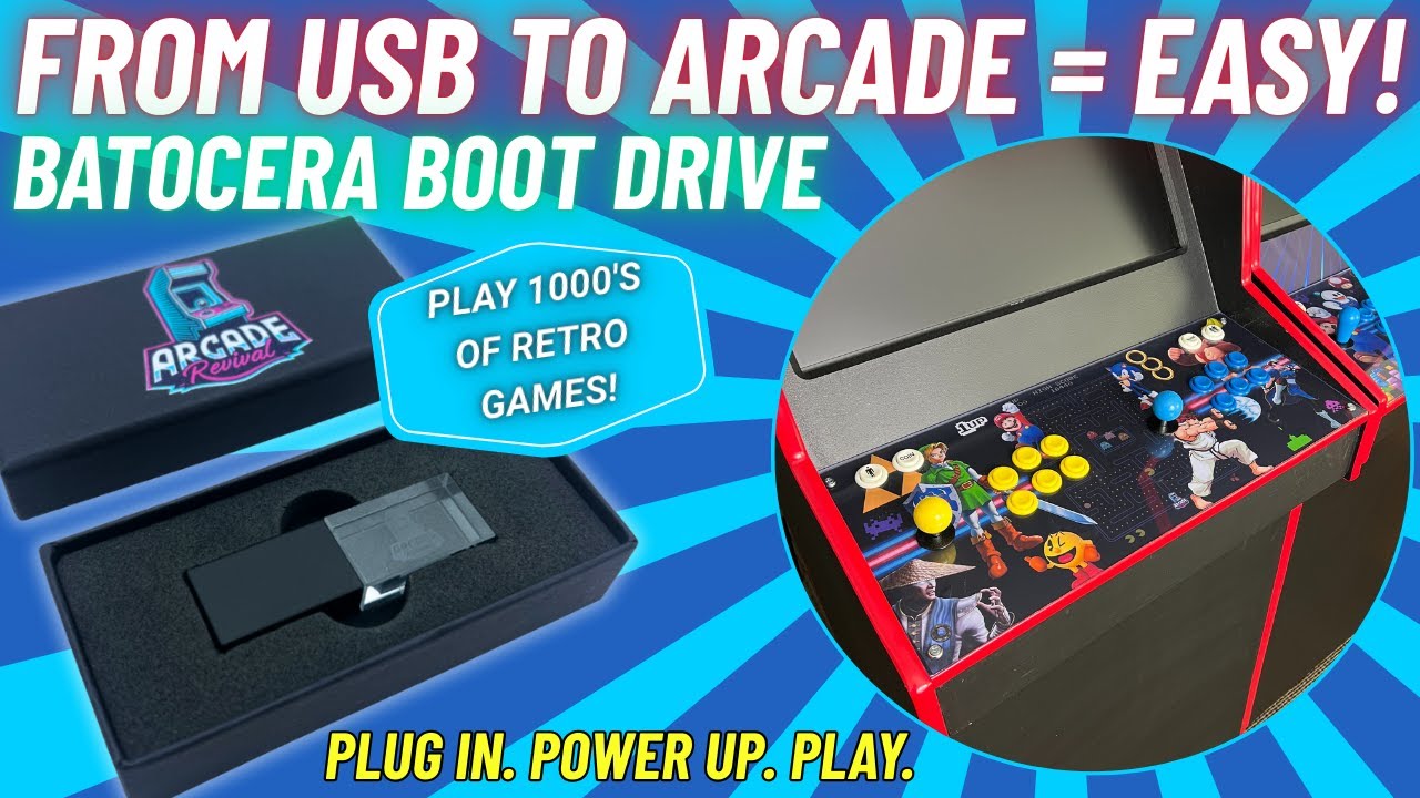 How to Set Up Batocera USB Drive &ndash; Easy Emulation with Arcade Revival