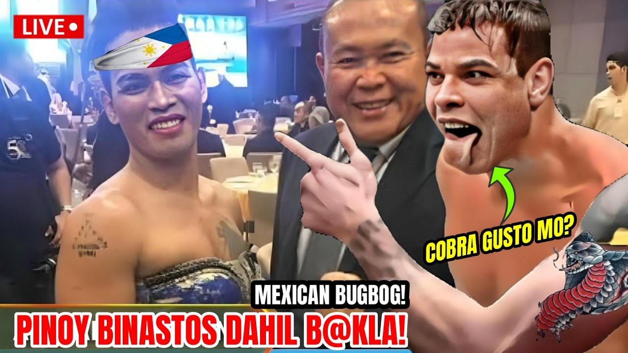 PINOY BINASTOS DAHIL AMINADONG BEKI | BINUGBOG ANG COBRA NG MEXICO!