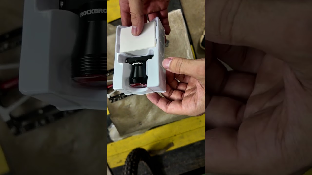 Апнул задний фонарь на диодный со стоп-сигналом #mtb #bicycle #bicyclelight #canyonspectral