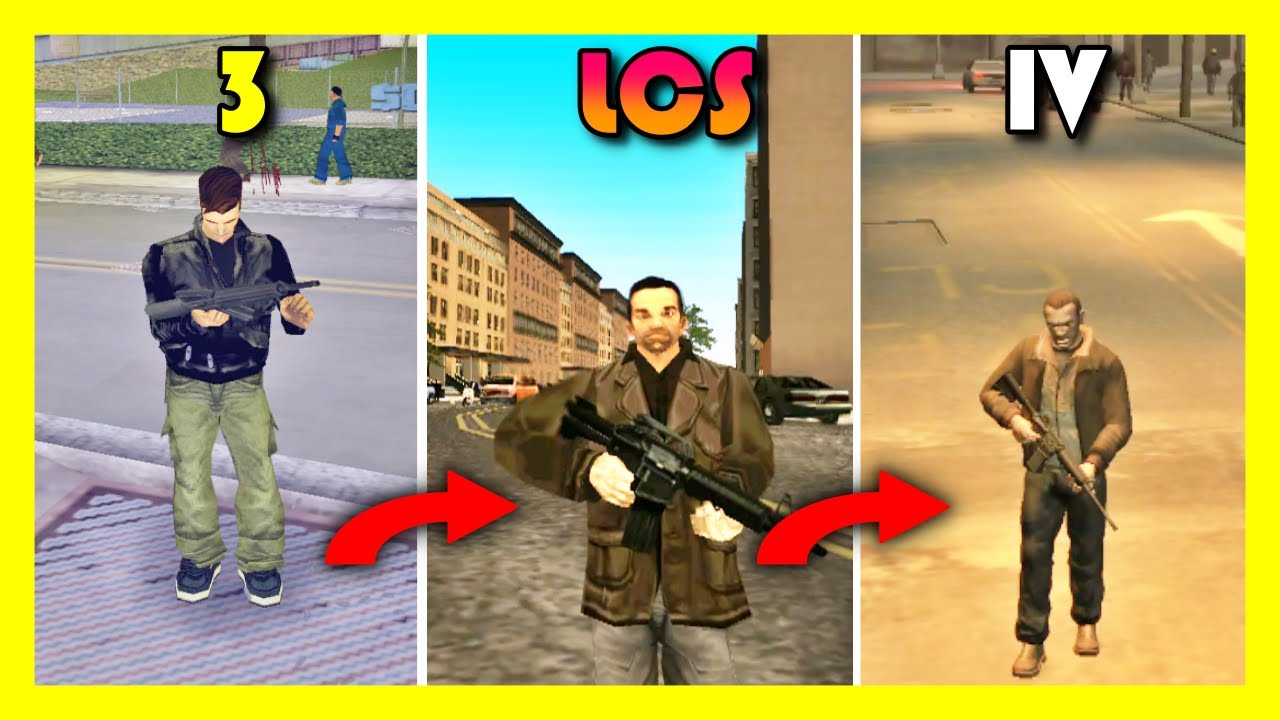 Evolution of M4 in GTA GAMES (2001-2021)