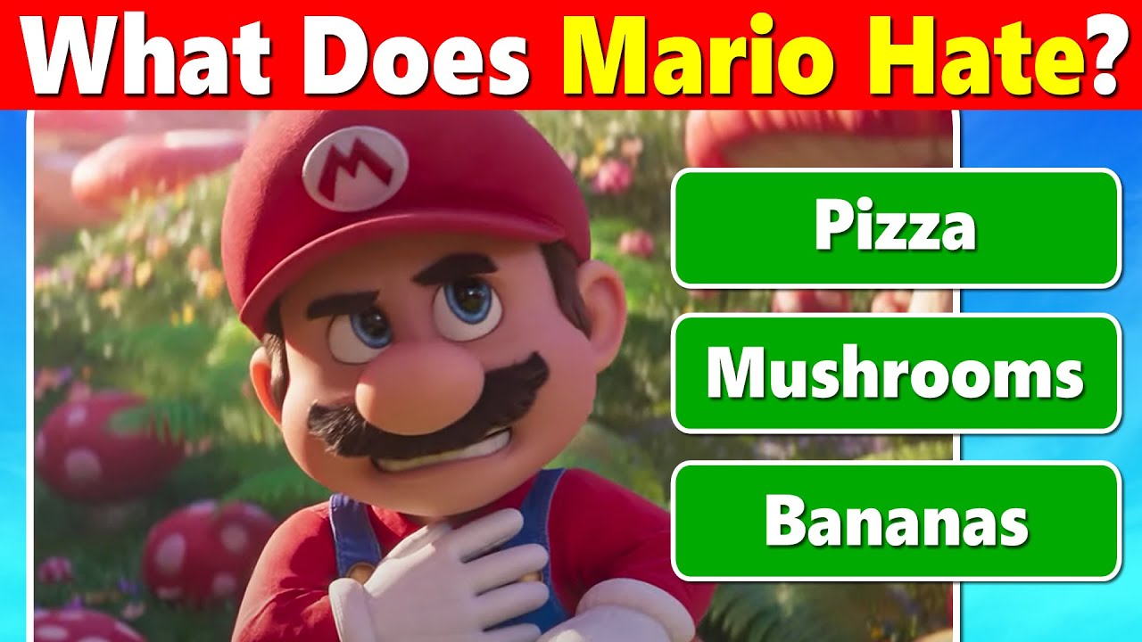The Super Mario Bros. Movie Quiz (2023)