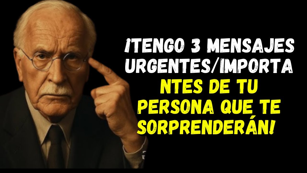 ¡TENGO 3 MENSAJES URGENTES/IMPORTANTES DE TU PERSONA QUE TE SORPRENDERÁN! Carl Jung