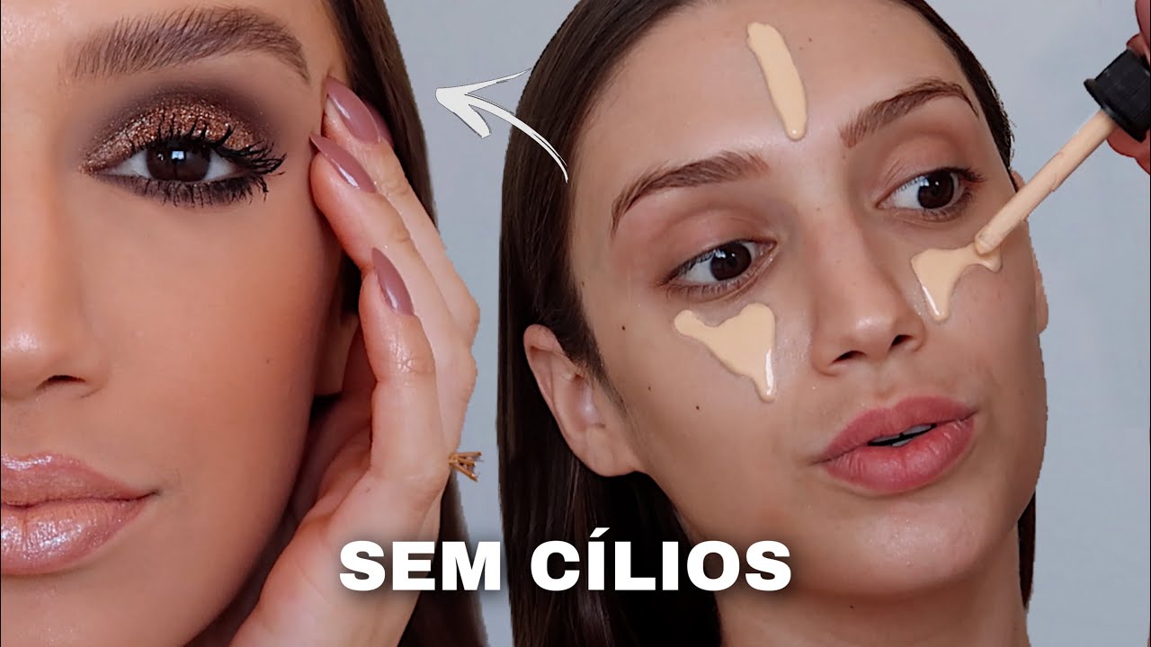 MAKE PARA NOITE SEM CÍLIOS POSTIÇOS *A MAQUIAGEM PERFEITA*