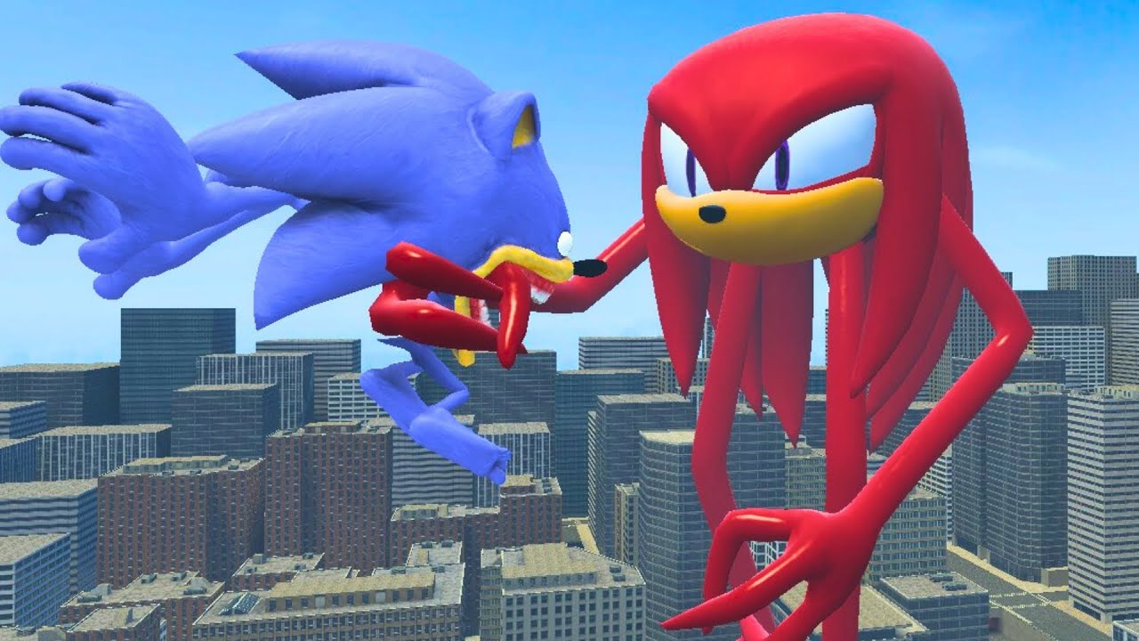 NEW KNUCKLES INNYUME SMILEY'S VS ALL SHIN SONIC TAPES in Garry's Mod!