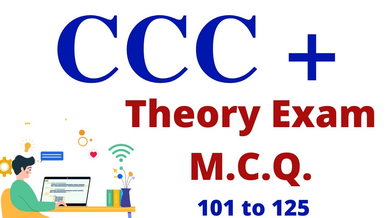CCC+ | spipa ccc+ | ccc+ spipa | ccc+ theory paper | ccc plus theory paper | MCQ 101 to 125