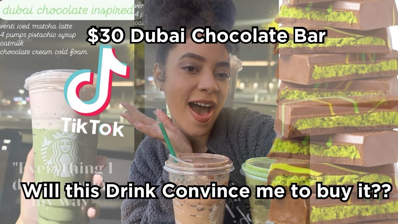 Trying something NEW…Starbucks drink inspired by Dubai chocolate?, new beginnings