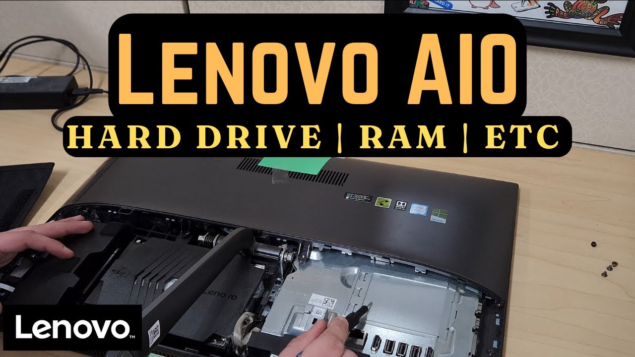 How to Upgrade RAM & Hard Drive on Lenovo AIO 510 23ISH