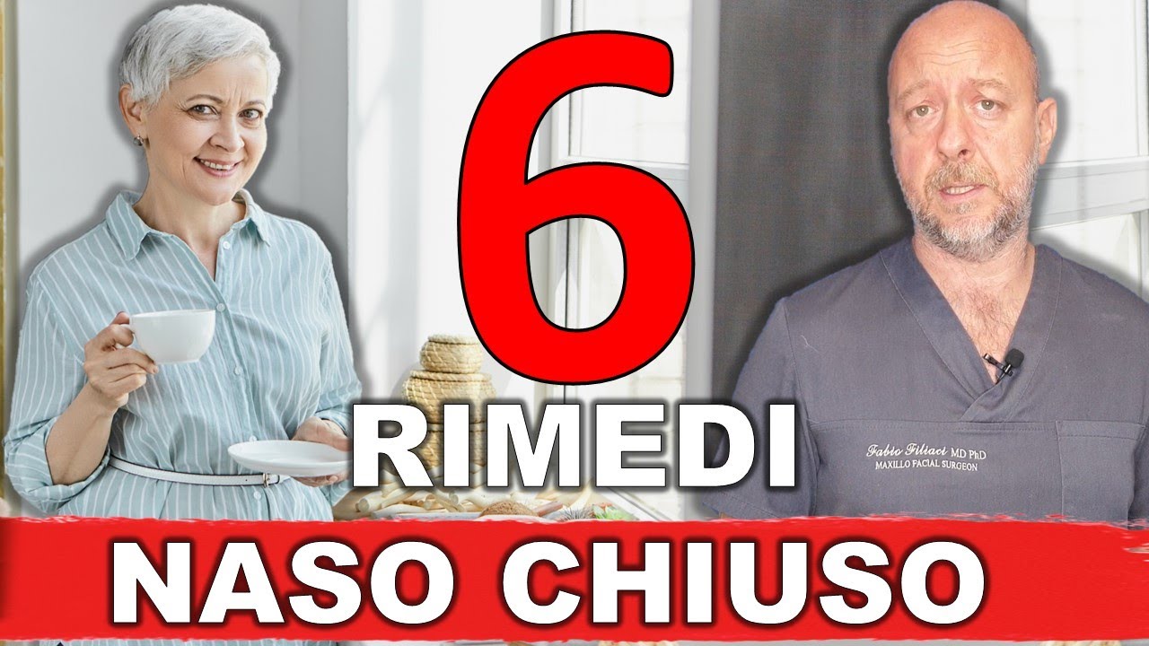Naso tappato: 6 rimedi della nonna