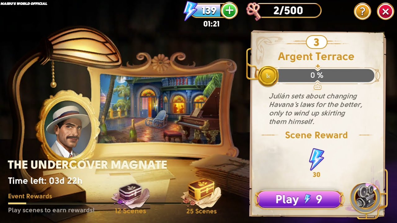 June's Journey Secrets 35 Scene 3 Argent Terrace Silhouette Mode 4K ULTRA HD