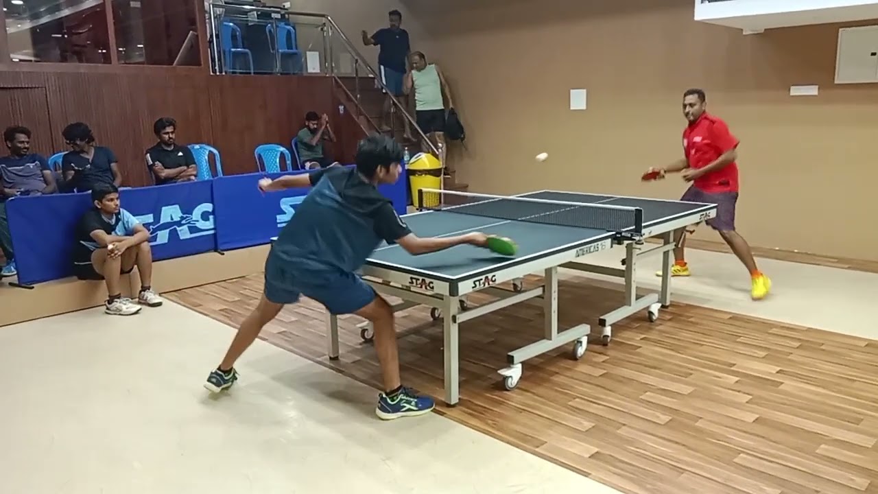 Турнир по настольному теннису Chennai Topspin | Финал | Прасанна и Маниш | 21 февраля 2026 г.