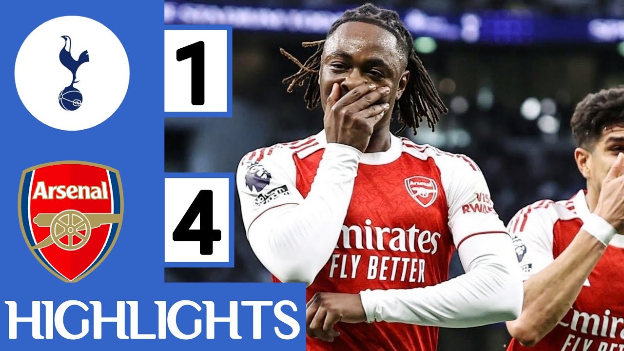 Tottenham vs Arsenal (1-4) Extended highlights | EPL London Derby
