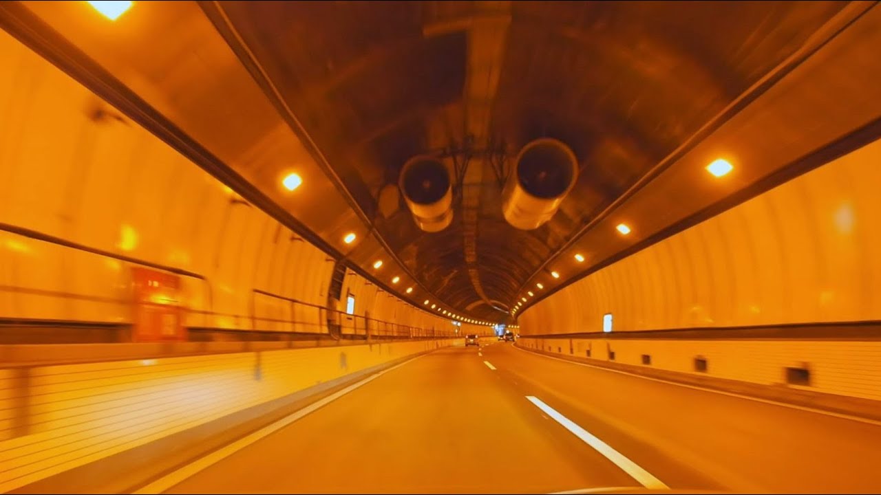 中央自動車道 下り 大月JCT - 笹子トンネル - 勝沼IC [車載動画 2013/10] K08