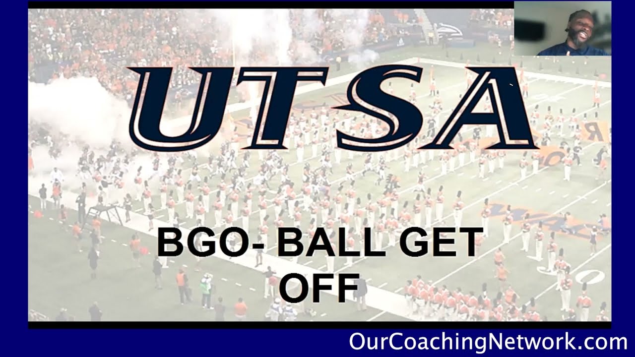 D-Line Ball Get Off Drill with Siddiq Haynes (UTSA Defensive Line Coach)