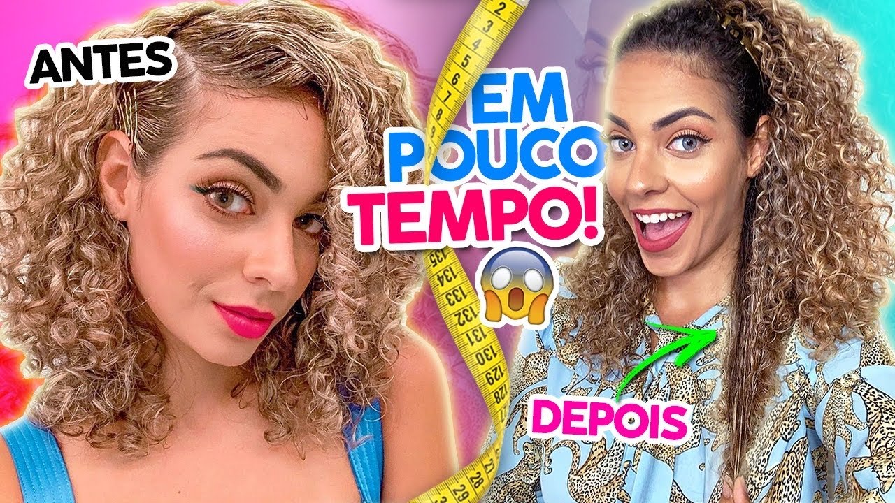 ISSO FEZ MEU CABELO CRESCER MUITO! 