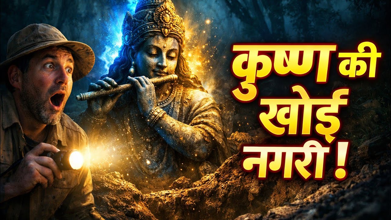 भयानक जंगल के बीच छिपी है श्री कृष्ण की रहस्यमयी नगरी… अंदर जाने की हिम्मत किसी की नहीं हुई!