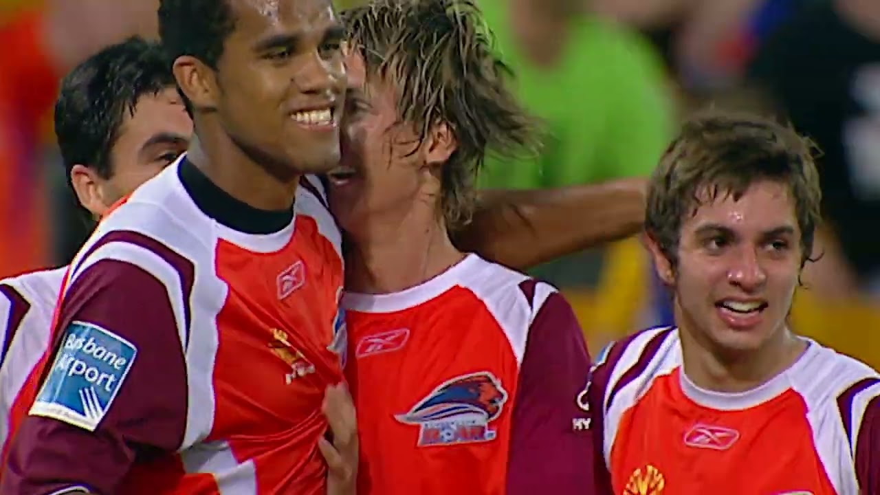 Robbie Kruse first goal for Brisbane