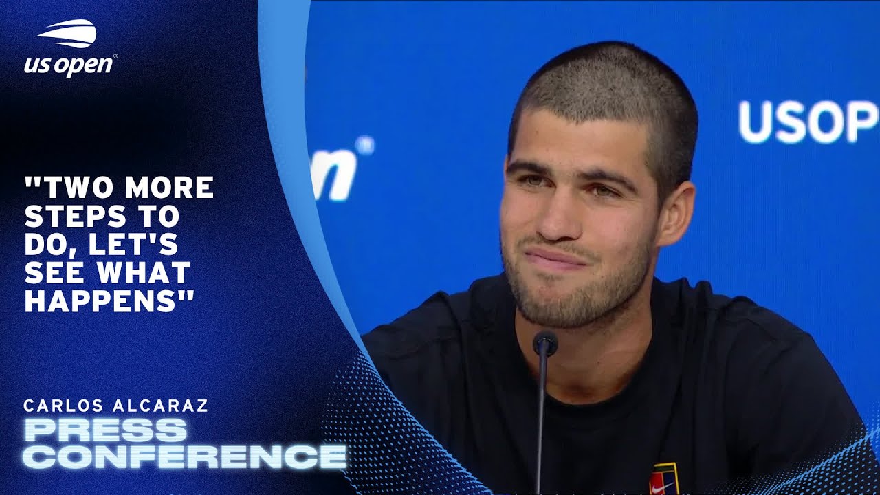 Carlos Alcaraz Press Conference | 2025 US Open Quarterfinal