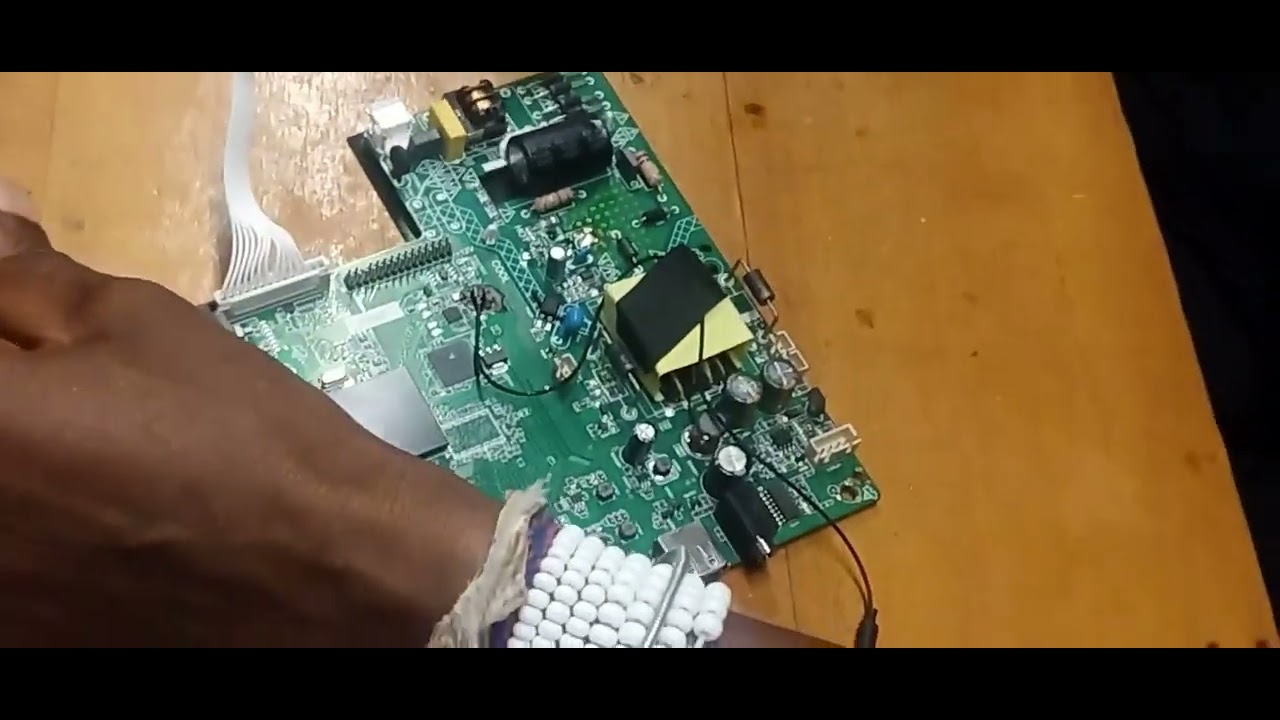 This is how to connect 3 wire power module in a plasma Tv 