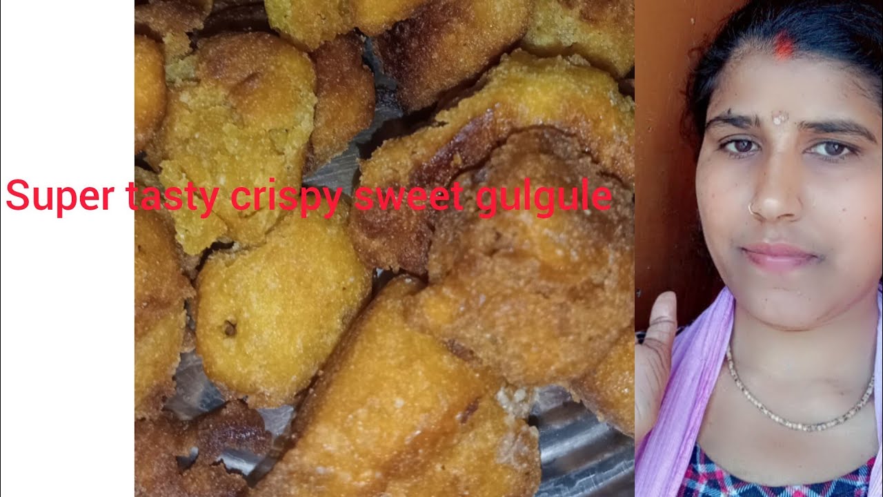 Super tasty crispy sweet gulgule😋👌