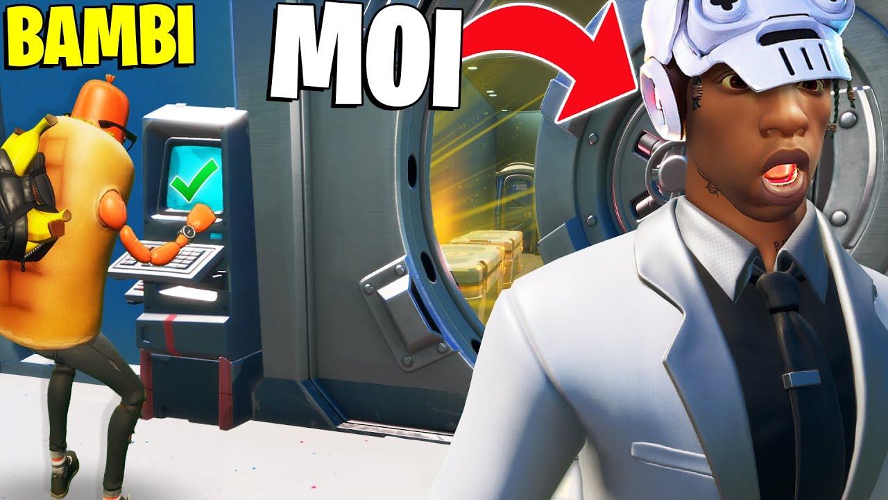 Travis Scott PRANK le Coffre Fort ! (Fortnite TROLL)