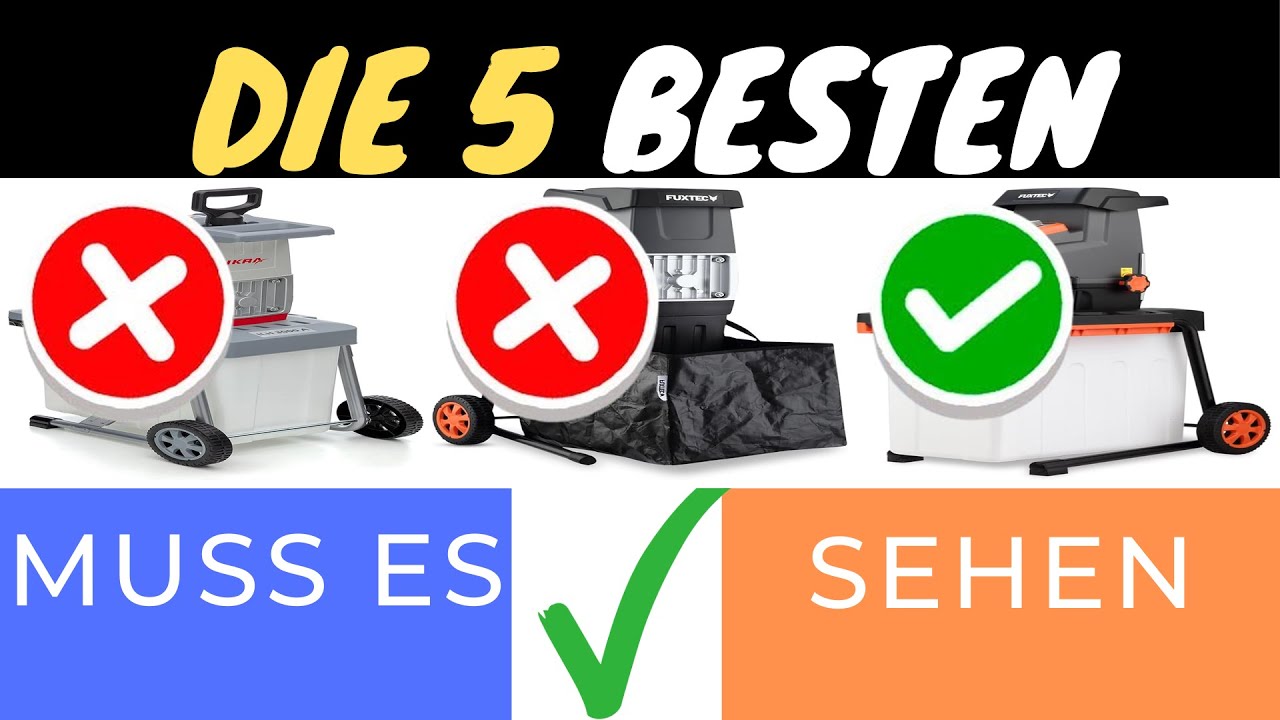 DIE 3 BESTEN LEISEN GARTENHÄCKSLER 2025 🌳🔇 | IKRA & FUXTEC IM VERGLEICH!