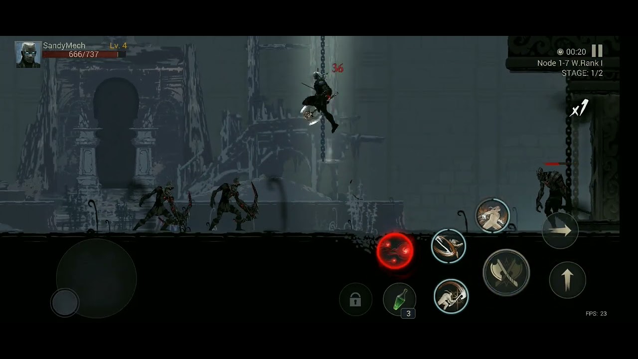 Demon hunter premium 🔥 game Gameplay #action #gaming 🎮