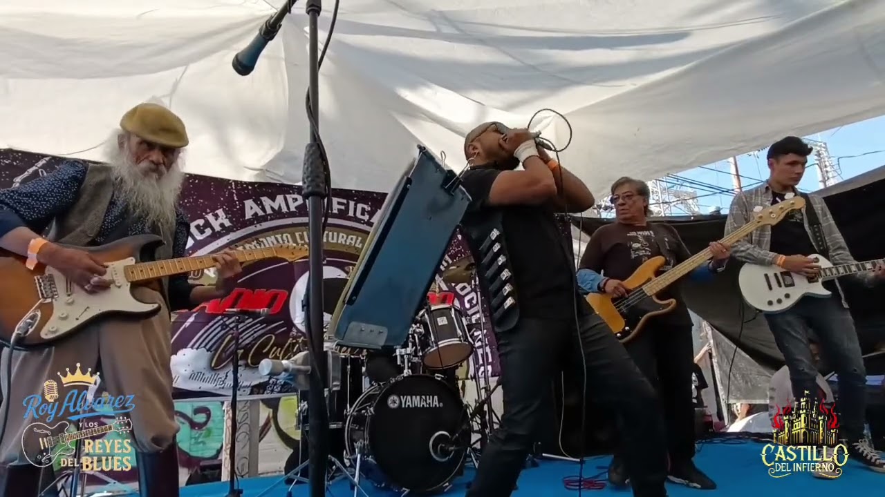 Roy Alvarez y los Reyes del Blues en el Tianguis Cultural del Chopo 25/10/25