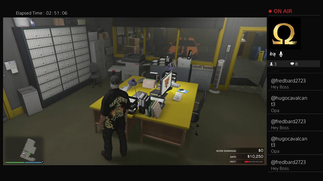 Live PS4 GTA V online: doing stuff again
