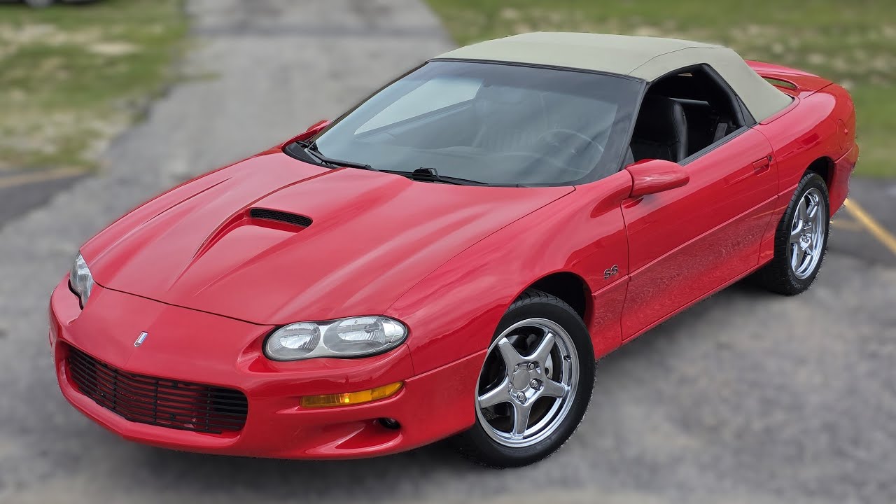 I just drove this 80k mile 2000 Chevrolet Camaro SS Convertible at I-95 Muscle!