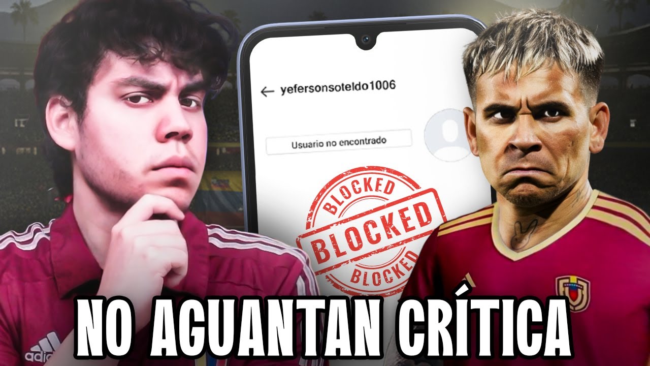 YEFERSON SOTELDO ME BLOQU&Eacute;O DE INSTAGRAM POR CRITICARLO 🚫😱