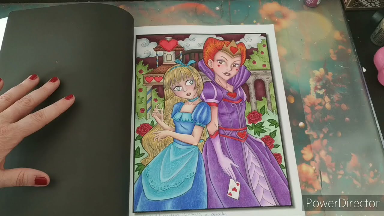 adult coloring - everything I've colored in Jade Summer coloring books