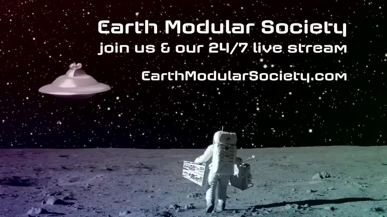 Live modular synthesizer performances 24/7 with Earth Modular Society